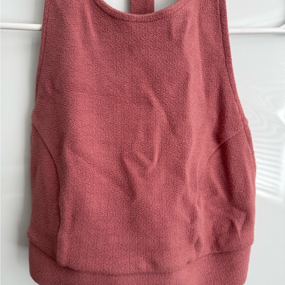 Dusty Rose Racerback Tank - Picture 2 of 5